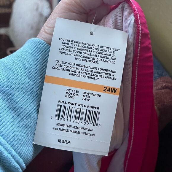 NWT Maxine of Hollywood size 24W swim bottoms - Picture 4 of 6